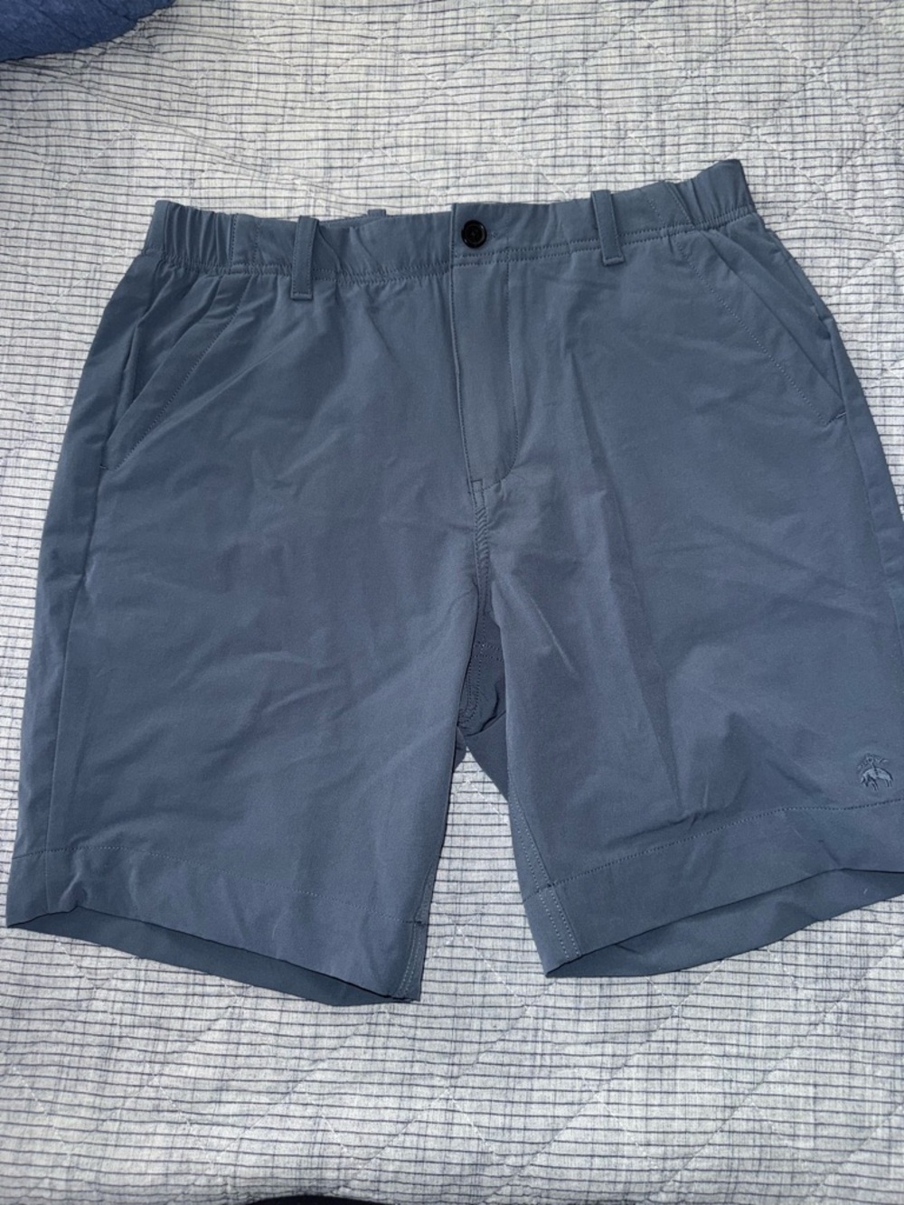 Brooks Brothers Slate Blue Hybrid Shorts